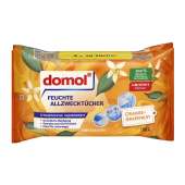 Vlhčené ubrousky úklidové Domol