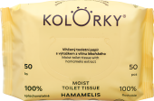 Vlhčený toaletní papír Hamamelis Kolorky