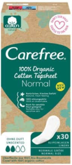 Vložky dámské organic cotton slipové Carefree