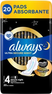 Vložky dámské Ultra Secure Night Always