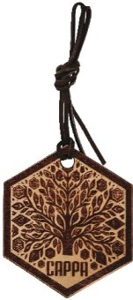 Vůně do auta Aroma Leather Cappa