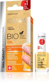 Výživný olej na nehty a kůžičku bio Eveline
