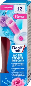 WC blok gelový razítko Denkmit