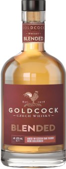 Whisky Goldcock Blended Rudolf Jelínek