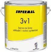 Základní i vrchní barva na kovy Supermal 3v1