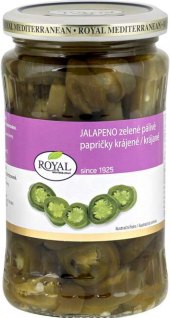 Zelené papričky Jalapeňo Royal