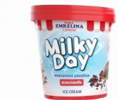 Zmrzlina v kelímku Milky Day z Opočna Bohemilk