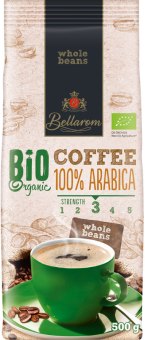 Zrnková káva Bio Bellarom