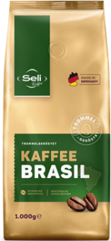 Zrnková káva Brasil Seli Kaffee