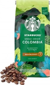Zrnková káva Colombia Starbucks