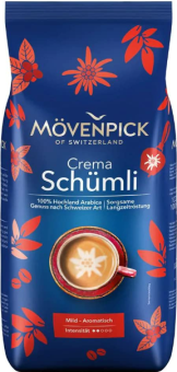 Zrnková káva Creme Schümli Mövenpick