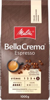 Zrnková káva Espresso Bella Crema Melitta