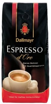 Zrnková káva Espresso d'Oro Dallmayr