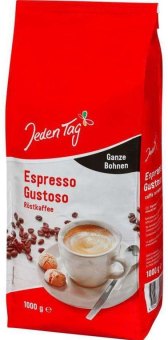Zrnková káva Espresso Gustoso Jeden Tag