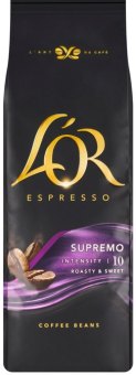 Zrnková káva Espresso Supremo L'OR