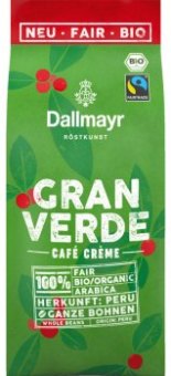 Zrnková káva Gran Verde Dallmayr