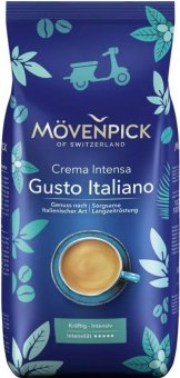 Zrnková káva Gusto Italiano Crema Intensa Mövenpick