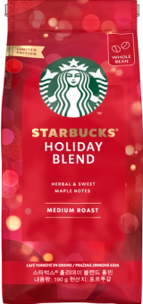 Zrnková káva Holiday Blend medium Roast Starbucks