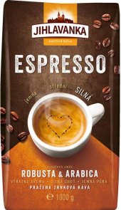Zrnková káva Jihlavanka Espresso