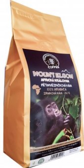 Zrnková káva Mount Elgon - Africká královna Mountain Gorilla