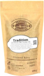 Zrnková káva Tradition espresso Pražírna Drahonice
