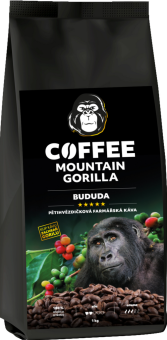 Zrnkové kávy Kapchorwa Mountain Gorilla