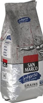 Zrnkové kávy San Marco