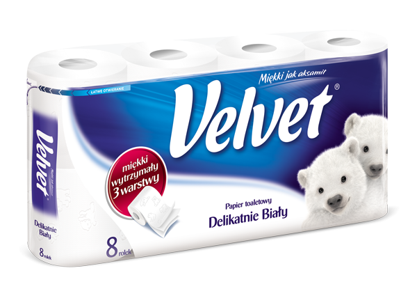 Toaletní papír 3vrstvý Velvet