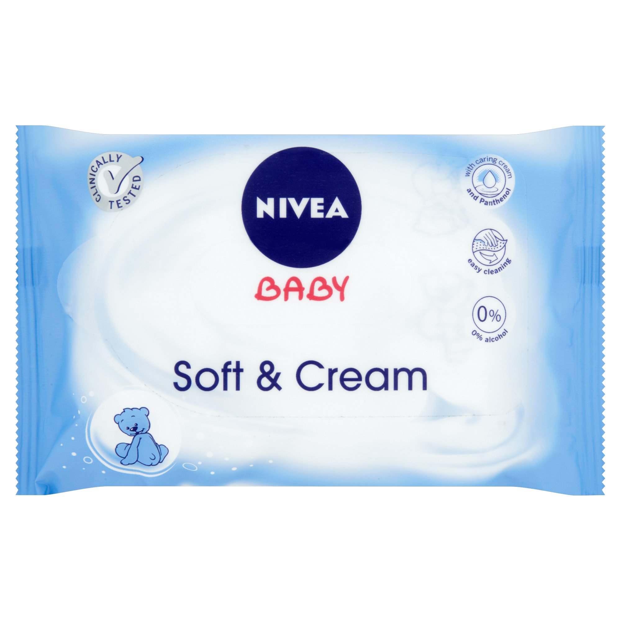 Vlhčené ubrousky Soft & Cream Nivea Baby