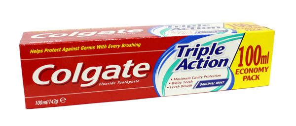 Pasta na zuby Triple Action Colgate