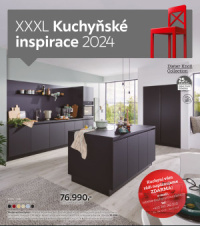 Akční leták XXXLutz  - Kuchyňské inspirace 2024