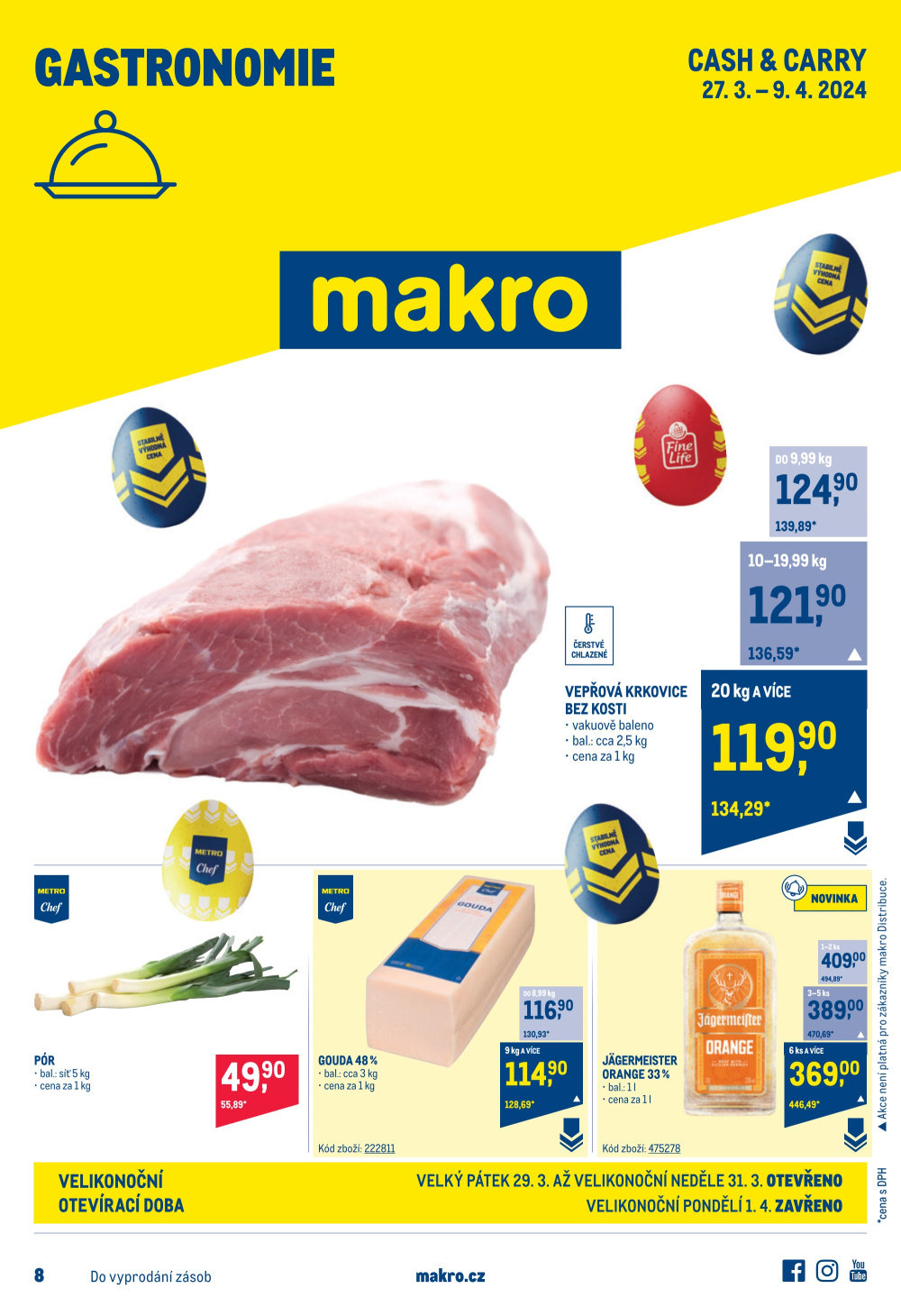 Leták Makro leták - Gastronomie - strana 1