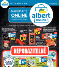 Akční leták Albert Supermarket  - Online