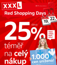 Akční leták XXXLutz  - Red shopping days