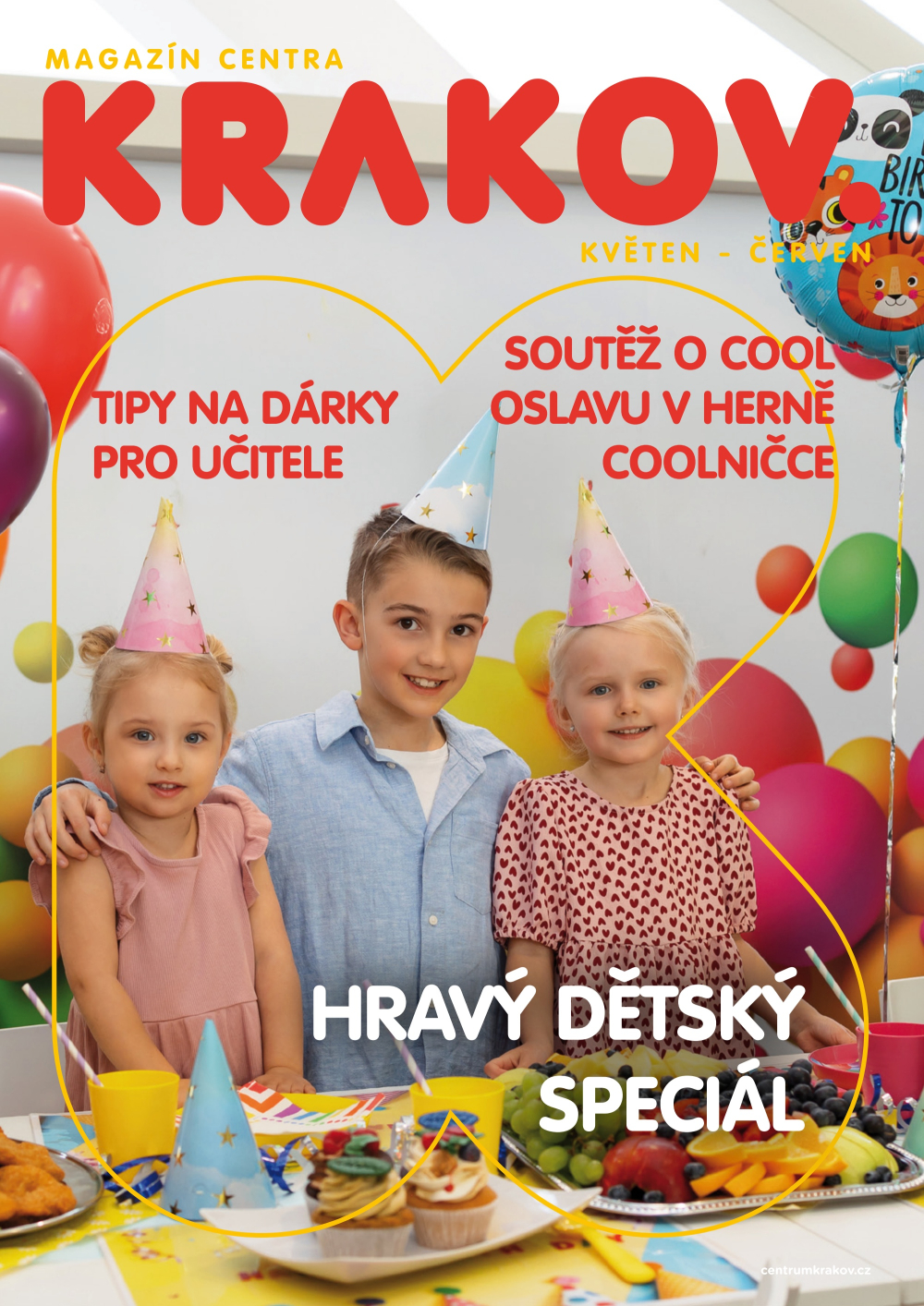 Leták Centrum Krakov magazín - strana 1