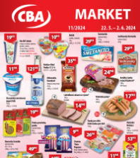 Akční leták CBA Market 