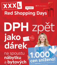 Akční leták XXXLutz  - Red Shopping Days