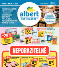 Akční leták Albert Supermarket  - Praha Agora - Hradecká