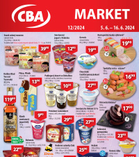 Akční leták CBA Market 