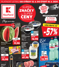 Akční leták Kaufland  Plzeň - Bory