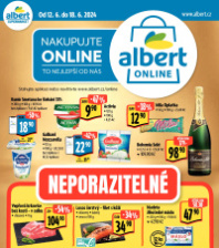 Akční leták Albert Supermarket  - Online