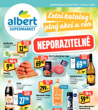 Akční leták Albert Supermarket - Letní katalog