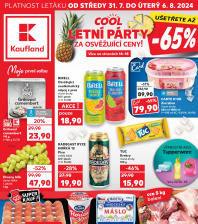 Akční leták Kaufland  Praha 6 - Podbaba