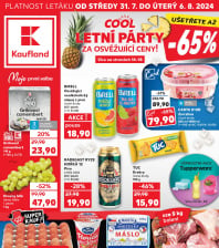 Akční leták Kaufland  Praha 3 - Jarov