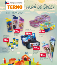 Akční leták Terno  - Hurá do školy