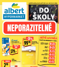 Akční leták Albert Hypermarket - Akční katalog - Do školy