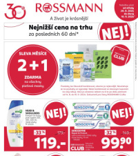 Akční leták ROSSMANN 