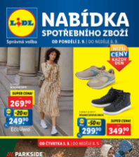 Akční leták Lidl  - Nabídka spotřebního zboží