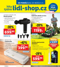 Akční leták Lidl - shop.cz  - hity týdne