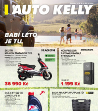 Akční leták Auto Kelly 